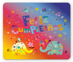 Feliz Cumpleanos Party Mouse Pad