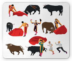 Corrida Matador Cape Mouse Pad