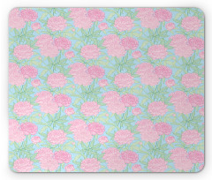 Fresh Petals Sprout Stems Mouse Pad