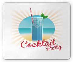 Beach Cocktail Party Mouse Pad