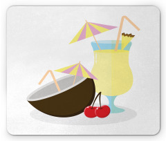 Pina Colada Cocktail Mouse Pad