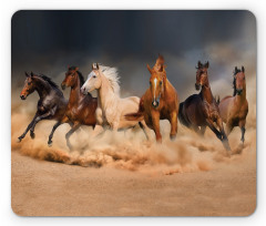 Equine Themed Animals Mouse Pad