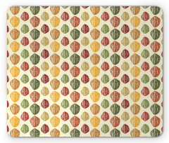 Colorful Beans Vintage Style Mouse Pad