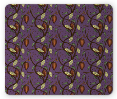 Cocoa Beans on Tree Branches Mouse Pad