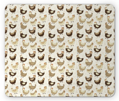 Farming Village Animals Mouse Pad