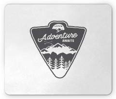 Camping and Hiking Mouse Pad