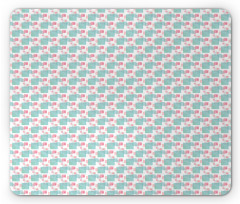 Modern Rectangles Mouse Pad