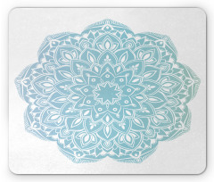 Oriental Round Motif Mouse Pad