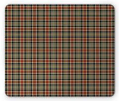 Squares and Diagonal Lines Mouse Pad