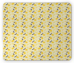 Lemons and Blossoms Mouse Pad