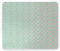 Simplistic Repetitive Fruit Mouse Pad