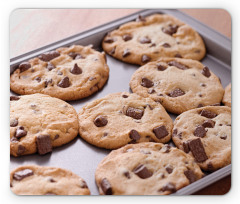 Chocolate Snacks on a Tray Mouse Pad