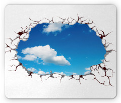 Clouds Scene from Crack Modern Mouse Pad