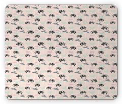 Abstract Animal Art Mouse Pad