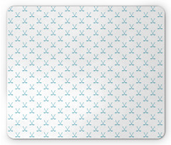 Clubs Sticks Graphic Pattern Mouse Pad