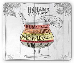 Bahama Mama Vintage Mouse Pad