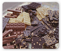 Assorted Chocolate Bars Mouse Pad