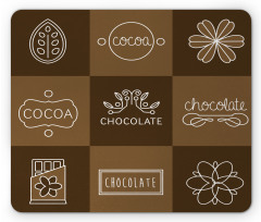 Cocoa Chocolate Mouse Pad