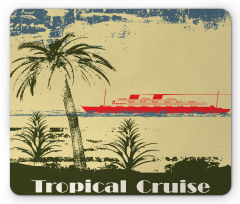 Travel Exotic Island Mouse Pad