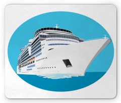 Large Passenger Ship Mouse Pad