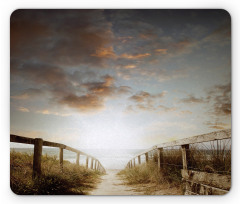 Walkway Tranquil Dusk Mouse Pad