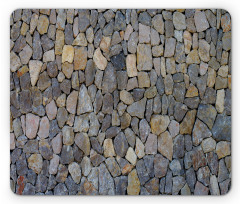 Grey and Beige Stones Mouse Pad