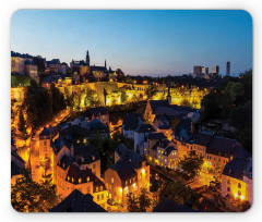 Luxembourg Downtown Mouse Pad