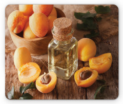 Fresh Apricots and Oil Jar Mouse Pad