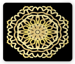 Modern Simplistic Mandala Mouse Pad