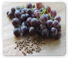 Fruits and Seeds on a Table Mouse Pad