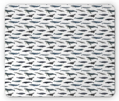 Type of Fish Grey Fin Killer Mouse Pad