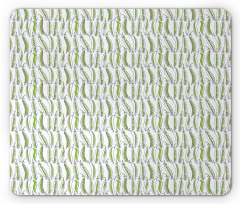 Green Peas Doodle Fresh Mouse Pad