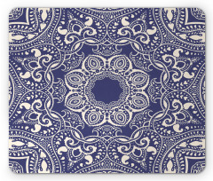 Curly Leaves Mouse Pad