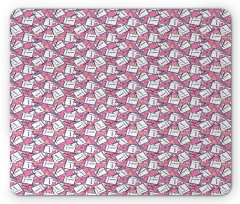 Girly Notebook Pen Marker Mouse Pad