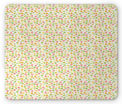 Colorful Fresh Fruits Graphic Mouse Pad