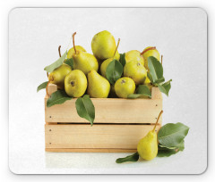 Wooden Basket of Summer Fruit Mouse Pad