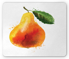 Watercolor Single Fruit Art Mouse Pad