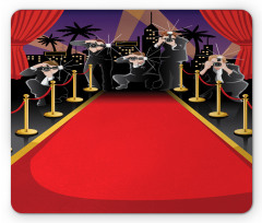 Photographers Red Carpet Mouse Pad