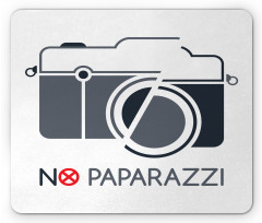 Camera with No Paparazzi Mouse Pad