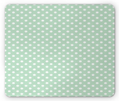 Vintage Design Polka Dotted Mouse Pad