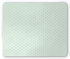 Polka Dots Motifs Nostalgic Mouse Pad