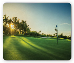 Countryside Sunset on Field Mouse Pad