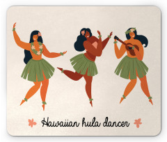 Hawaiian Performers Beach Mouse Pad