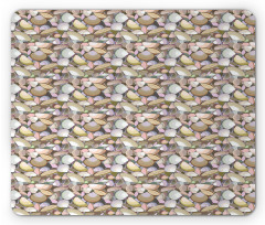 Colorful Sea Shells Tropical Mouse Pad