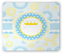 Royal Baby Crown Mouse Pad