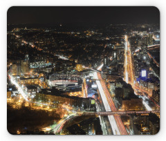 Skyline at Night City Mouse Pad