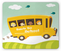 Back to School Lettering Mouse Pad