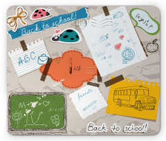 Back to School Learning Mouse Pad