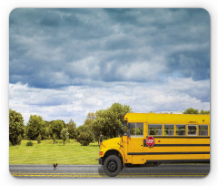 Country Road Morning Mouse Pad