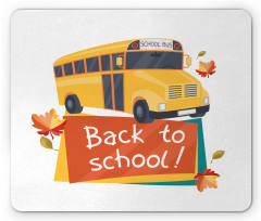 Back to School Subject Mouse Pad